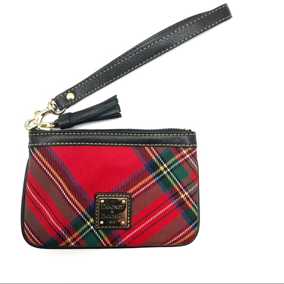 Dooney & Bourke Handbags - DOONEY & BOURKE plaid wristlet